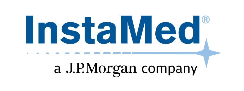 Instamed, a JP Morgan Company Logo