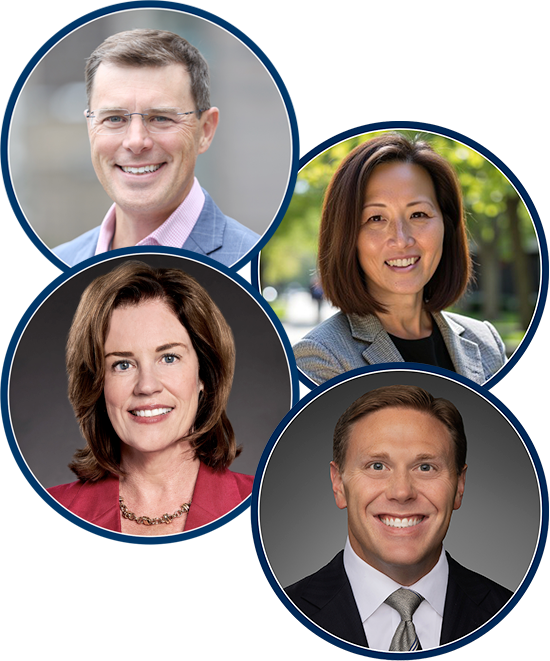 Chris DeRienzo, MD, Betty Chu, MD, Christine Donohoue-Henry, MD and Bill Gassen